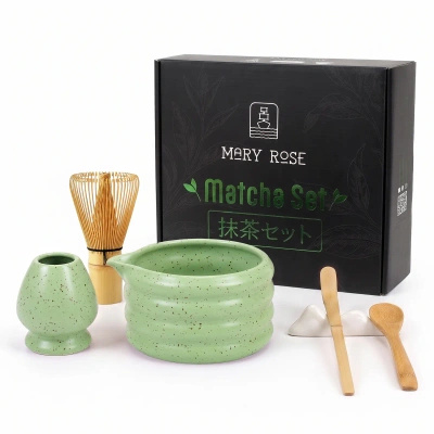 Set de regalo: accesorios para preparar té matcha