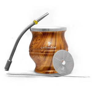 Juego de Yerba Verde Mate Mas IQ 0,5kg + TermoColador
