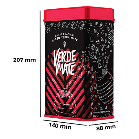 Yerbera – lata con Verde Mate Green Energia Guarana 0,5kg 
