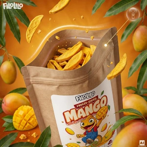 FiloLilo – Mango liofilizado (rodajas) 100 g