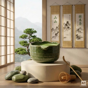 Juego para preparar té matcha: matcha 100g + accesorios
