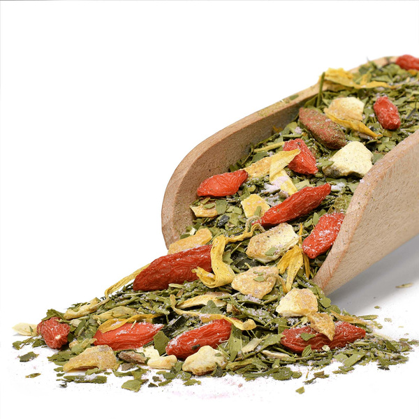 Juego de Yerba Mate 2x50g Calabaza + Bombilla