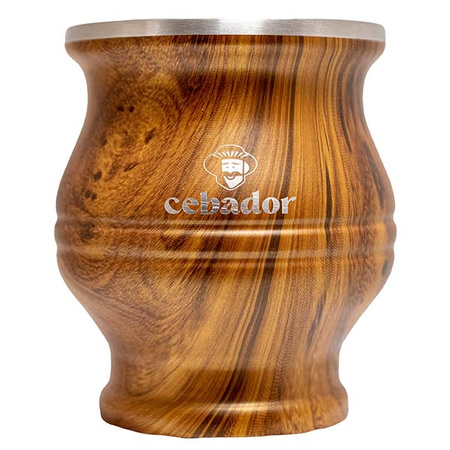 TermoColador – mate + colador + bombilla – color madera