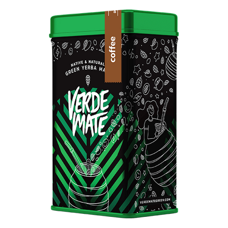 Yerbera – lata con Verde Mate Green Coffee Tostada 0,5kg 