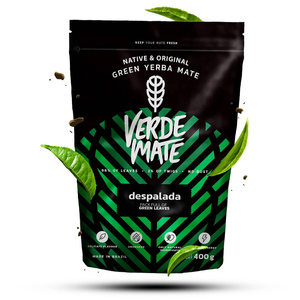 Set de Yerba Mate Verde Mate 400g 0,4kg Calabaza + Bombilla