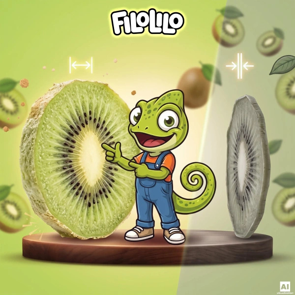 FiloLilo – Kiwi liofilizado (rodajas) 20 g
