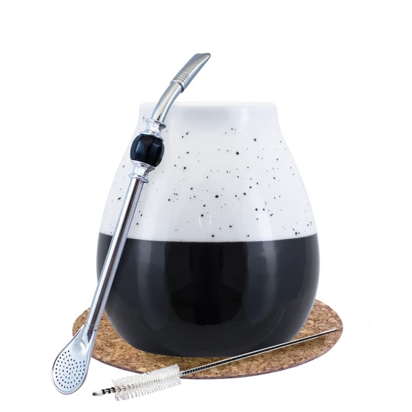 Set de Yerba Mate: Calabaza + Bombilla
