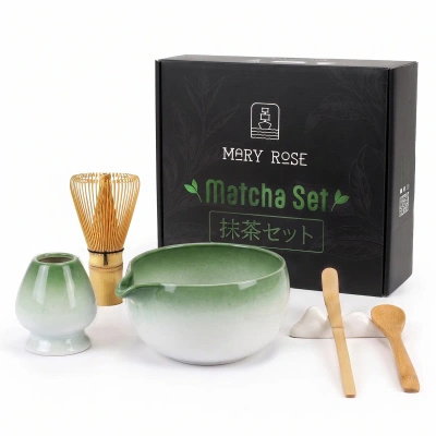 Set de regalo: accesorios para preparar té matcha