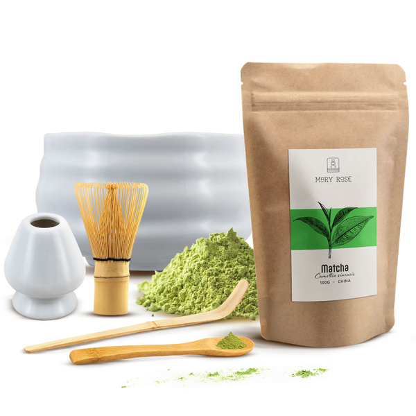 Juego para preparar té matcha