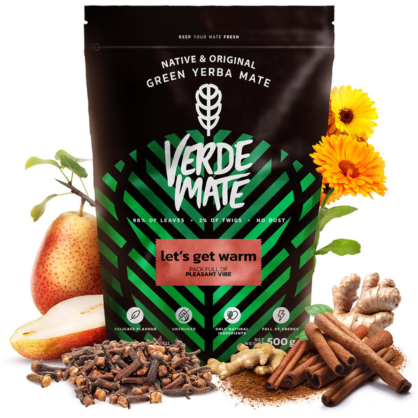Set de regalo de invierno Yerba Mate Verde Mate Let's Get Warm 0,5kg