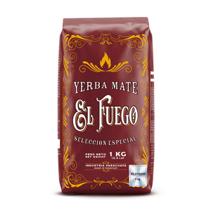 Set de Yerba Mate Elaborada: El Fuego 1kg + Rosamonte 1kg