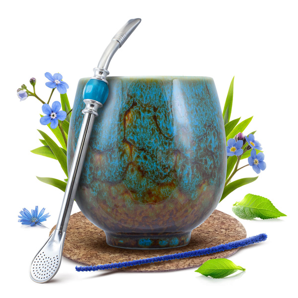Set de inicio de Yerba Mate Calabaza + Bombilla