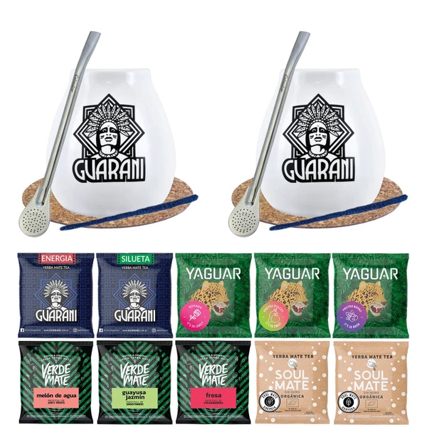 Gran Doble Set Yerba Mate Mix 10 x 50 g
