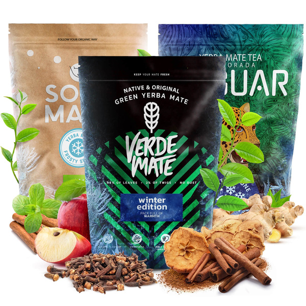 Yerba Mate set de invierno 3x500g 1,5kg