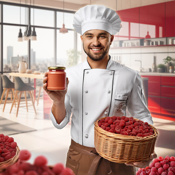 Set de mantequilla de cacahuete en polvo Nustino: Raspberry + Salted Caramel + Matcha 3x400g