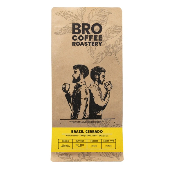 Set de Bro Coffee Roastery Brazil Samba + Brazil Cerrado 2x1kg (2kg)