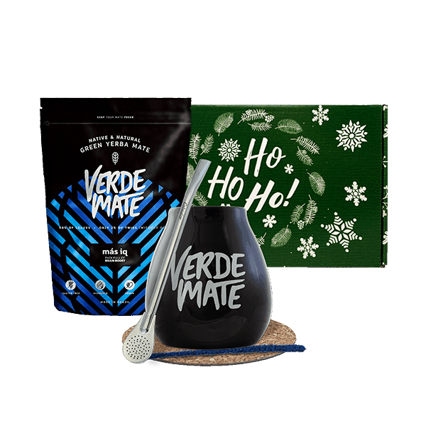 Set de regalo de Yerba Mate Verde Mate Mas IQ 0,5kg