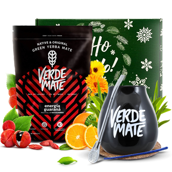 Set de regalo de Yerba Mate Verde Mate Energia 0,5kg