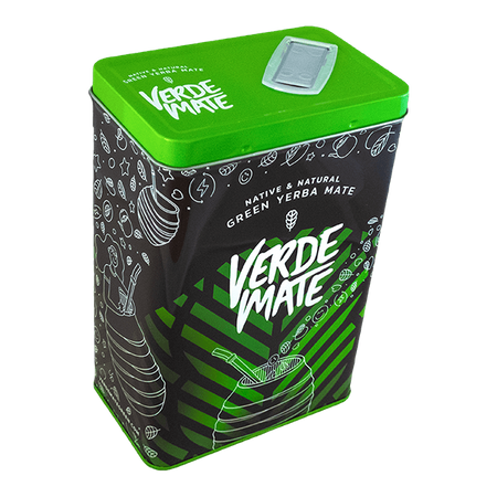 Yerbera - Lata + Verde Mate Carmella Verde - Tostada 0.5kg