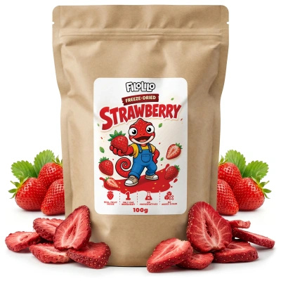 FiloLilo – Fresas liofilizadas (en rodajas) 100 g