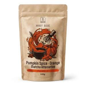 Mary Rose – Orange Matcha Alternative – Pumpkin Spice (en polvo) 100 g