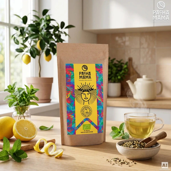 Guayusa Pachamama Menta Limon 100 g (orgánica)