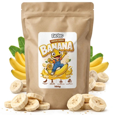 FiloLilo – Bananas liofilizadas (rodajas) 100 g