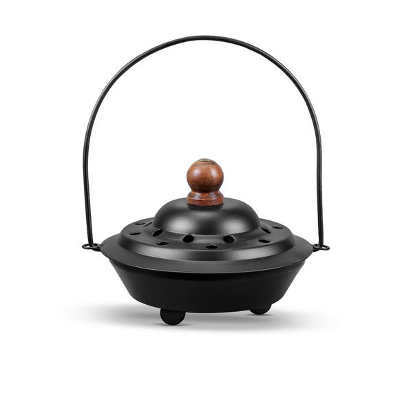 Set de virutas de palo santo, incensario y carbones de incienso