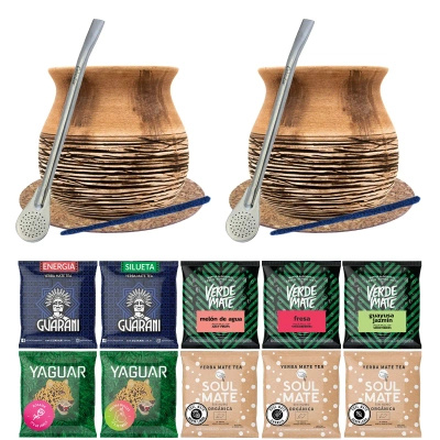 Yerba Mate Matero + Bombilla