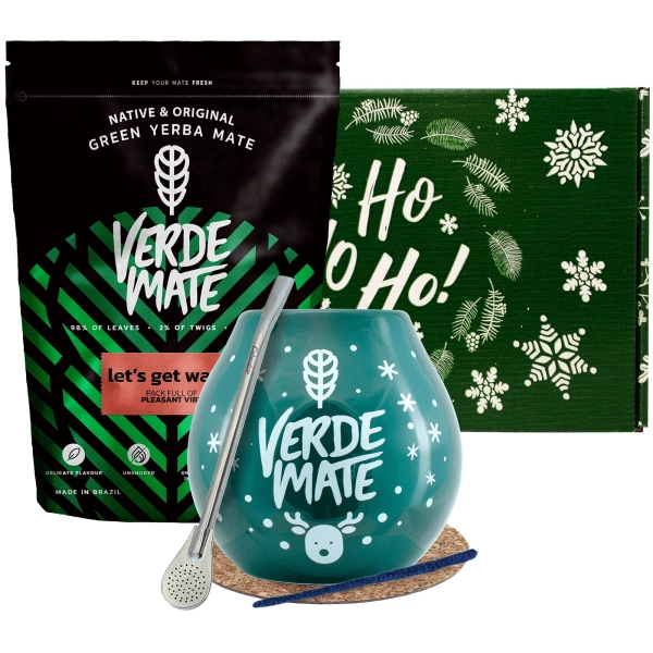 Set de regalo de invierno Yerba Mate Verde Mate Let's Get Warm 0,5kg