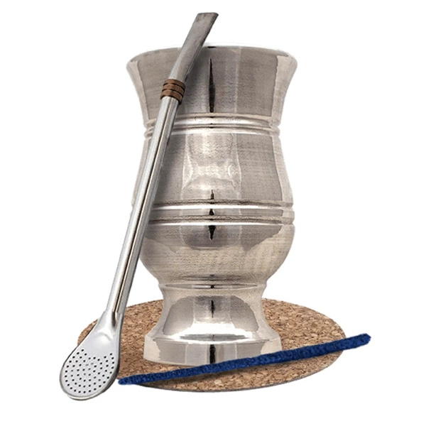 Set de accesorios para yerba mate: Palo Santo + Bombilla