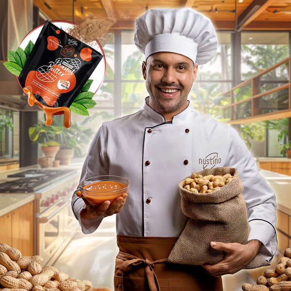 Set 3x Mantequilla de Cacahuete en Polvo Nustino