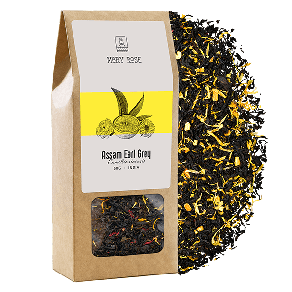 Mary Rose - Assam Earl Grey Té - 50g