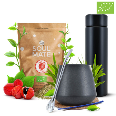 Yerba Soul Mate Energia 500g Termo Set 7.0