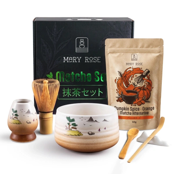 Set de regalo para preparar Orange Matcha