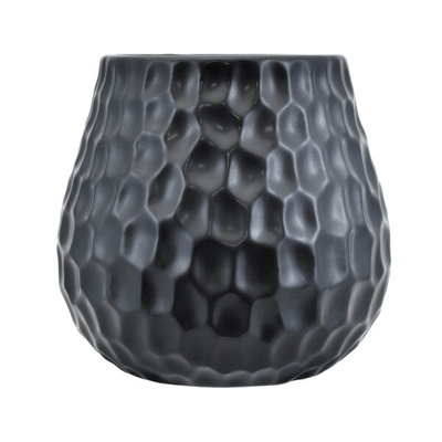 Calabaza de cerámica - "Panal" 400 ml oscuro