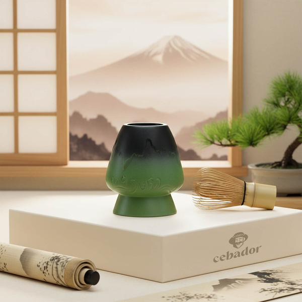 Juego para preparar té matcha