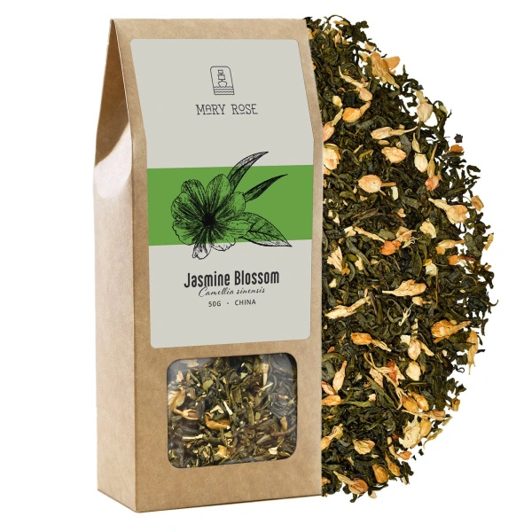 Set de regalo de tés a granel Mary Rose: sabores variados 6x50g