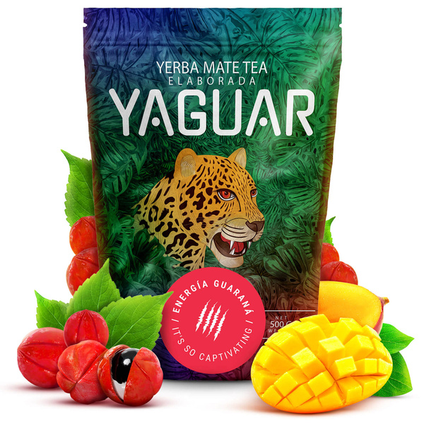 Set de regalo de Yerba Mate Yaguar Energia 0,5kg
