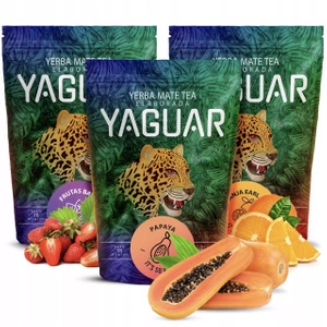 Set de Yerba Mate Yaguar 3 x 500 g 