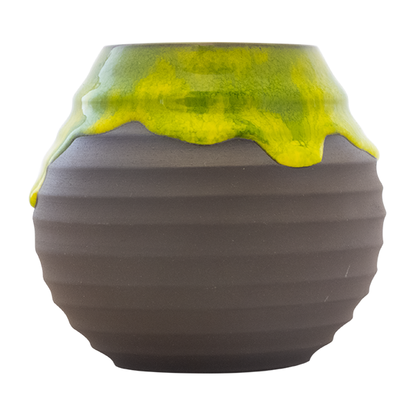 Calabaza de cerámica ABEJA verde