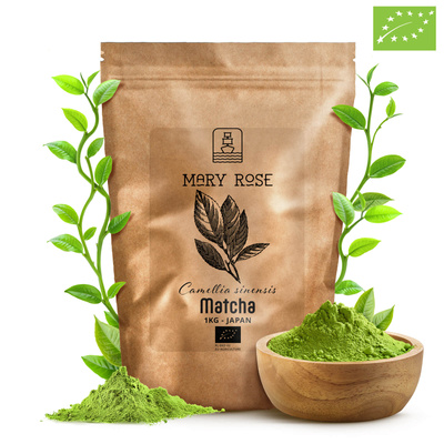 Mary Rose – Té verde Matcha japonés (BIO) 1 kg