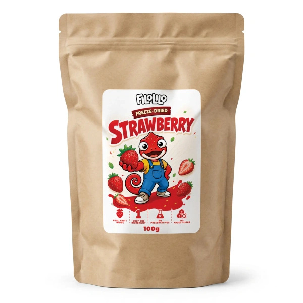 FiloLilo – Fresas liofilizadas (en rodajas) 100 g