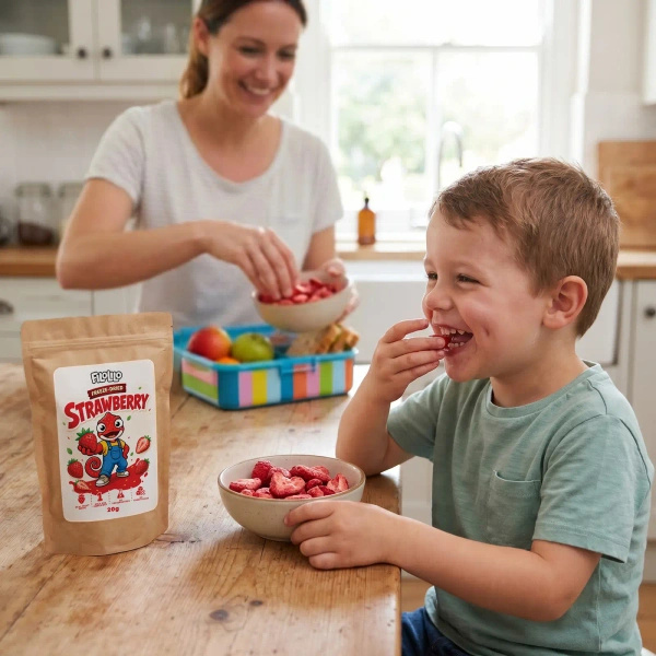 FiloLilo – Fresas liofilizadas (en rodajas) 20 g