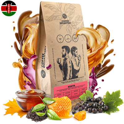 Bro Coffee Roastery - Café arábica en grano Kenya Nyeri Speciality 400 g
