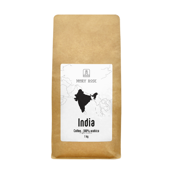 Mary Rose -  café arábica en grano - India Karnataka premium 1 kg