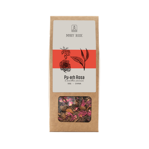 Mary Rose - Té Pu-erh Rosa - 50 g