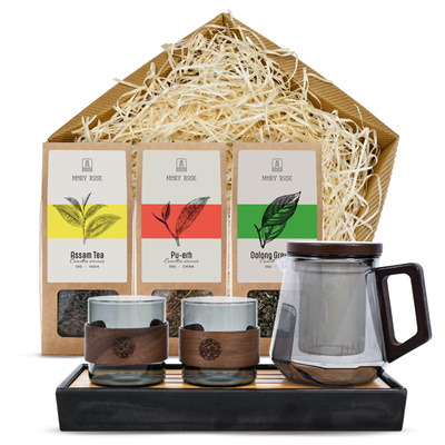 Set de regalo Mary Rose: té a granel + accesorios para tomar té