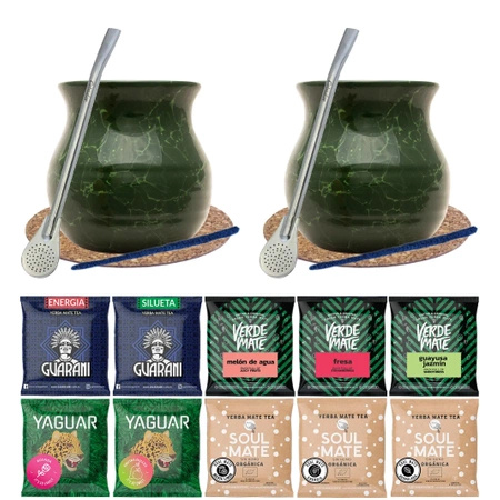 Yerba Mate Matero + Bombilla