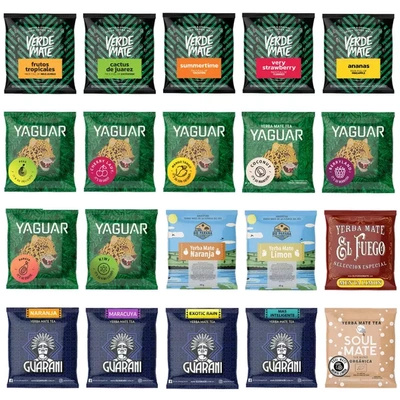 Yerba Mate MEJOR PARA EMPEZAR 20x50g SOLO FRUTA